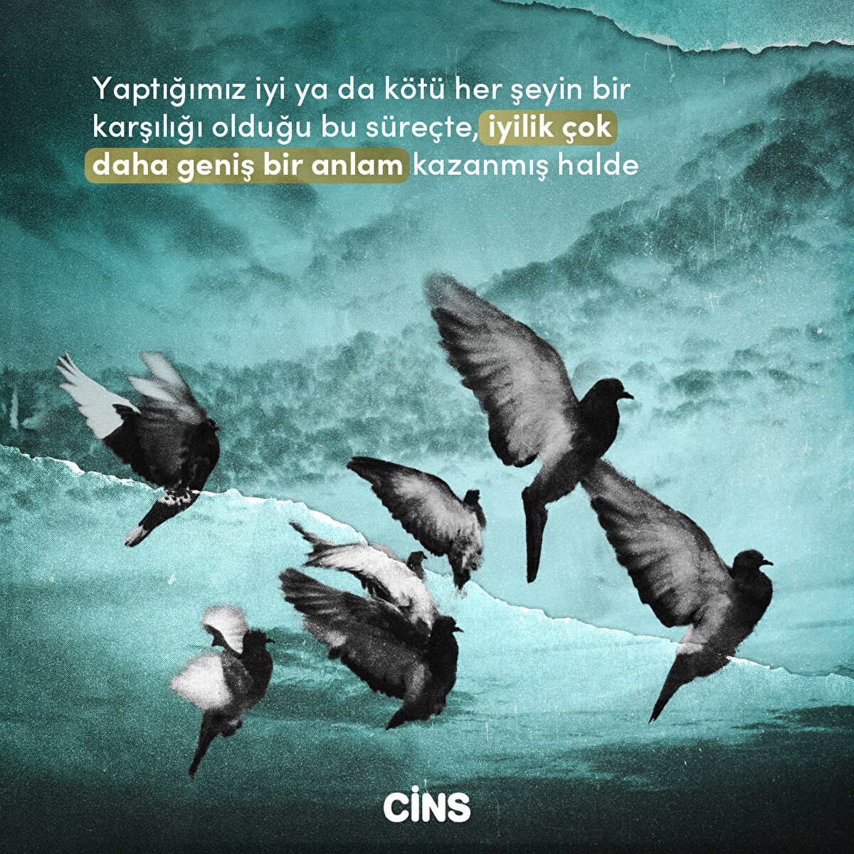 Yaptığımız iyi ya da kötü her şeyin bir karşılığı olduğu bu süreçte, iyilik çok daha geniş bir anlam kazanmış halde