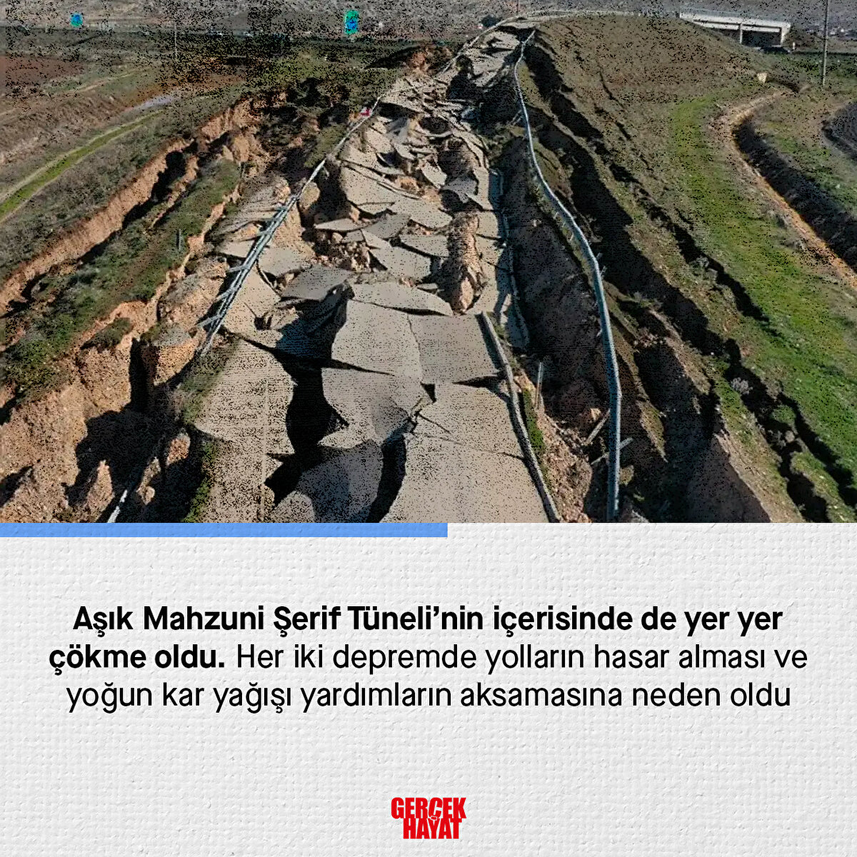 Her iki depremde yolların hasar alması ve yoğun kar yağışı yardımların aksamasına neden oldu