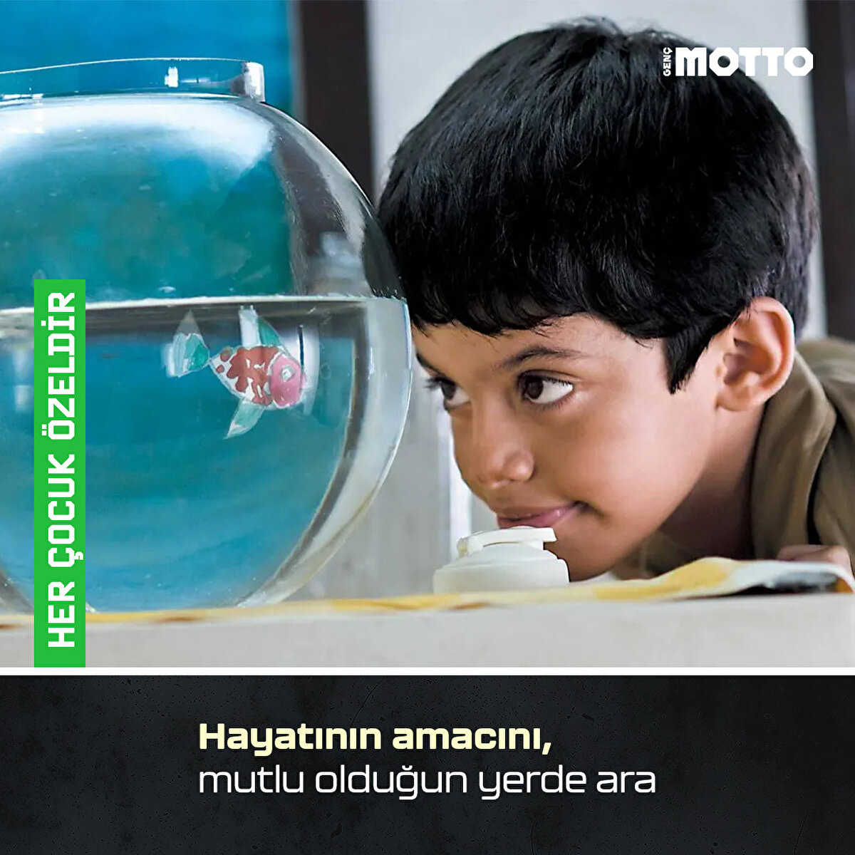 Hayatının amacını, mutlu olduğun yerde ara