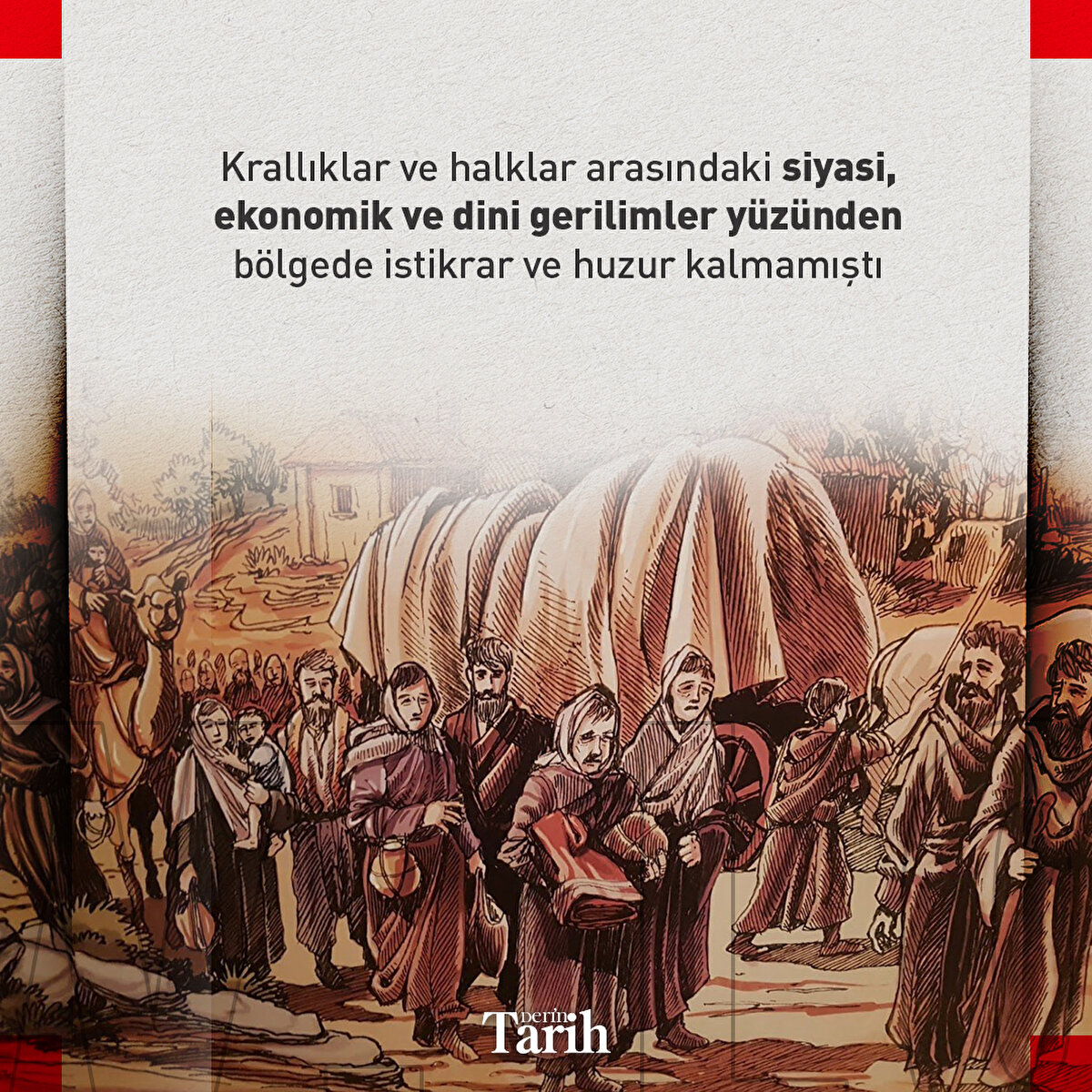 Krallıklar ve halklar arasındaki siyasi, ekonomik ve dini gerilimler y&#252;z&#252;nden b&#246;lgede istikrar ve huzur kalmamıştı
