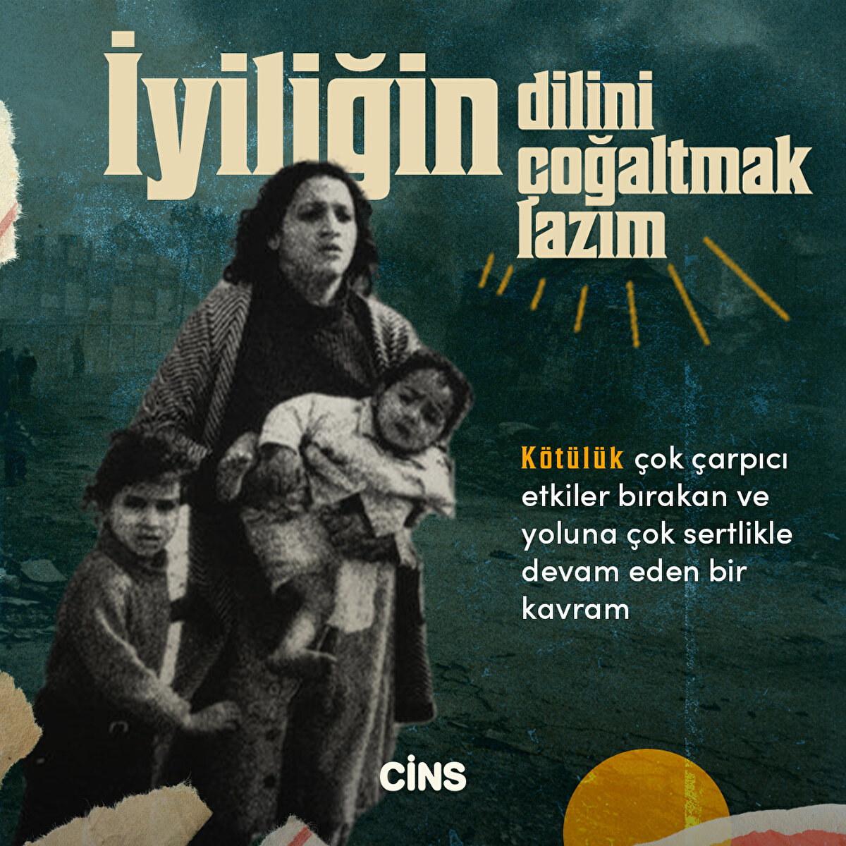 Kötülük çok çarpıcı etkiler bırakan ve yoluna çok sertlikle devam eden bir kavram