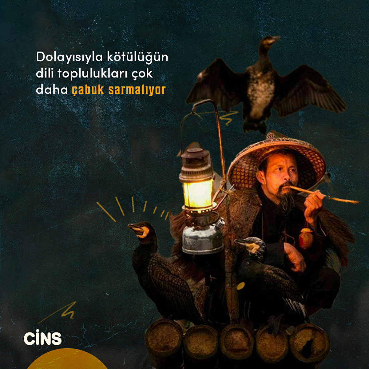 Dolayısıyla kötülüğün dili toplulukları çok daha çabuk sarmalıyor