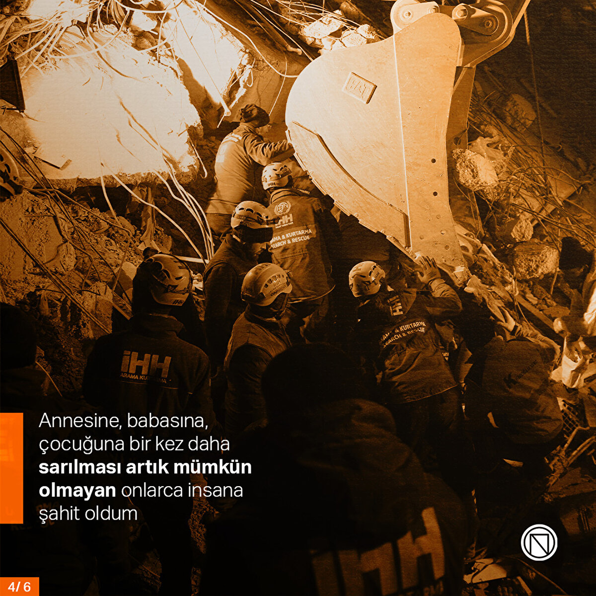 Annesine, babasına, çocuğuna bir kez daha sarılması artık mümkün olmayan onlarca insana şahit oldum
