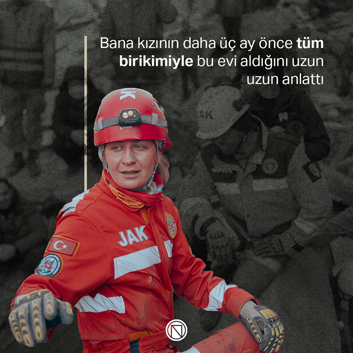 Bana kızının daha üç ay önce tüm birikimiyle bu evi aldığını uzun uzun anlattı
