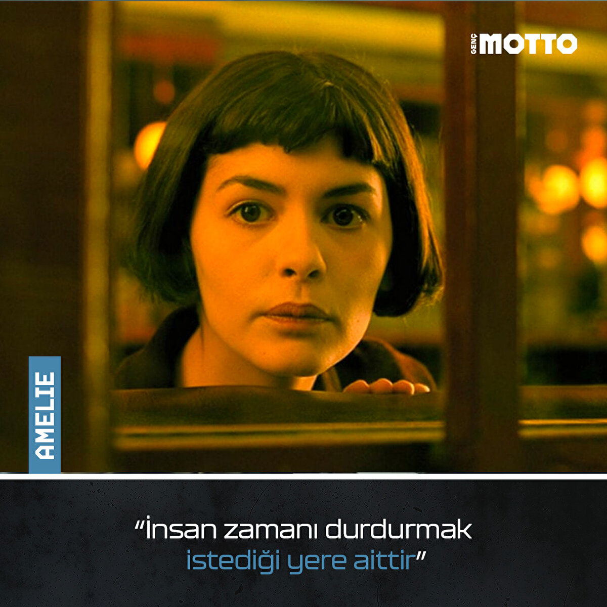 “İnsan zamanı durdurmak istediği yere aittir”