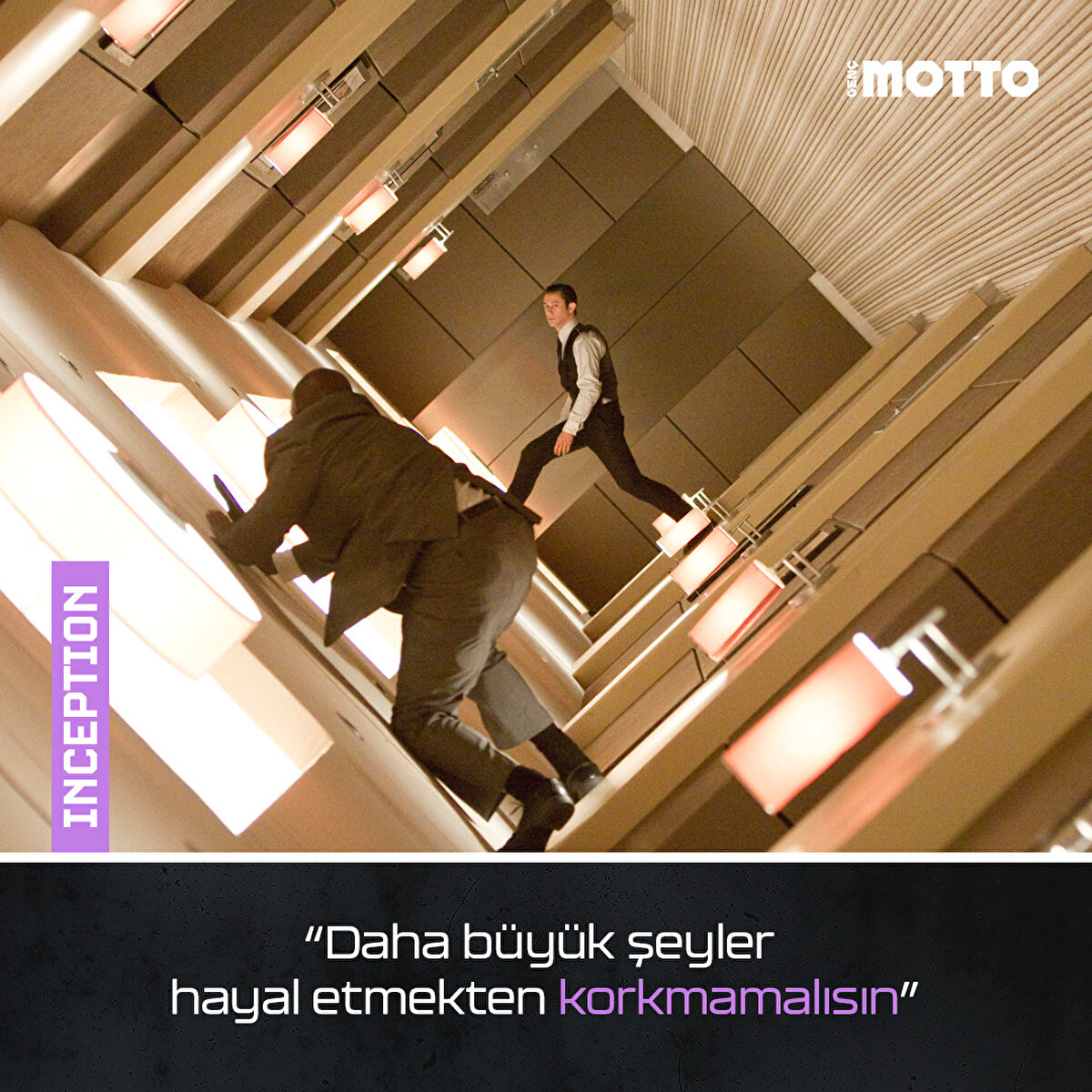 “Daha büyük şeyler hayal etmekten korkmamalısın”