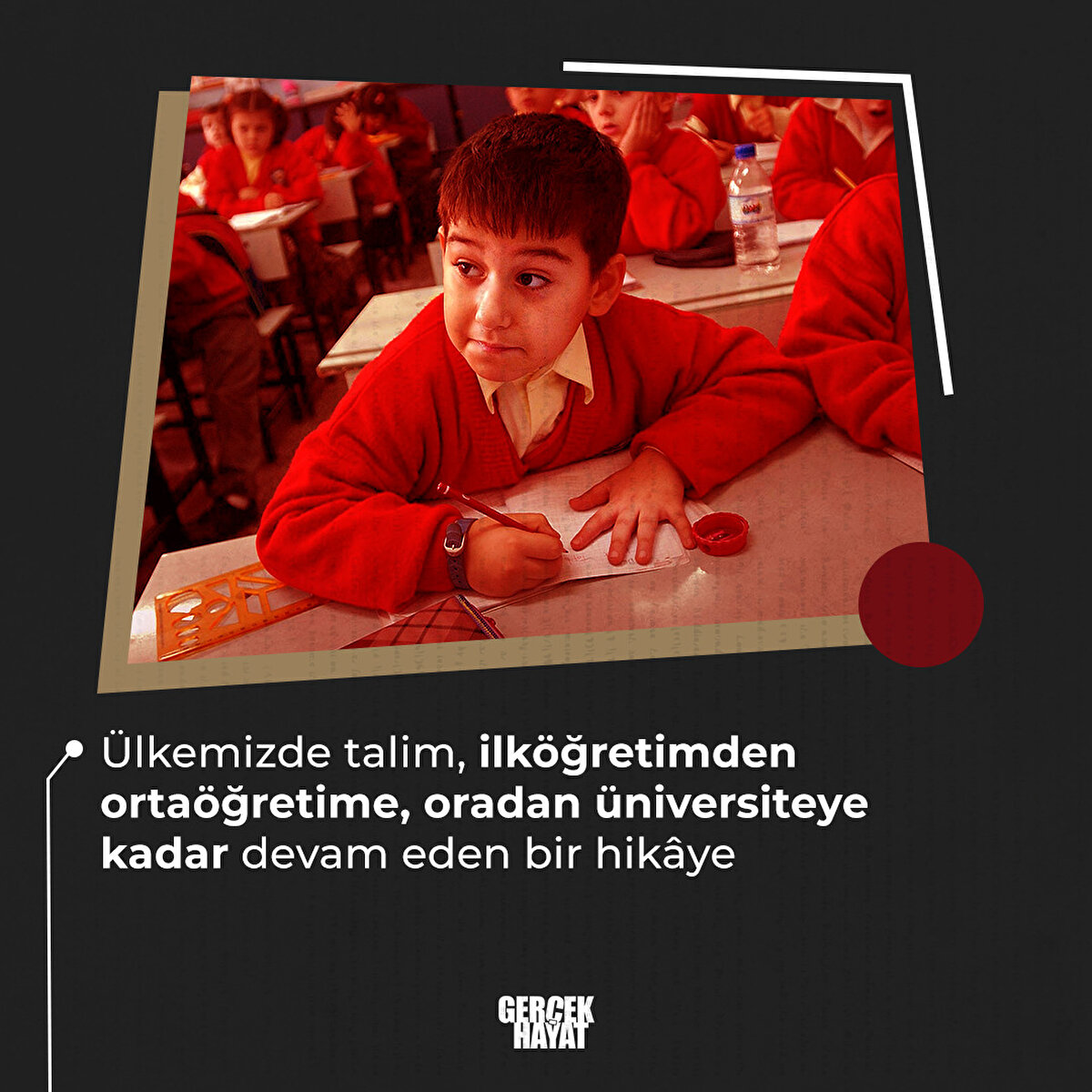 Üniversiteye kadar devam eden bir hikâye