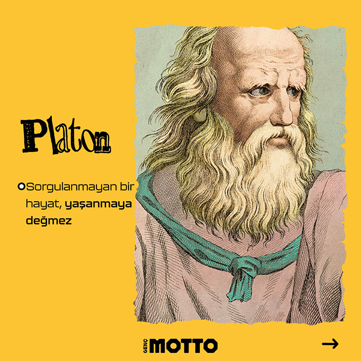 Platon:Sorgulanmayan bir hayat, yaşanmaya değmez