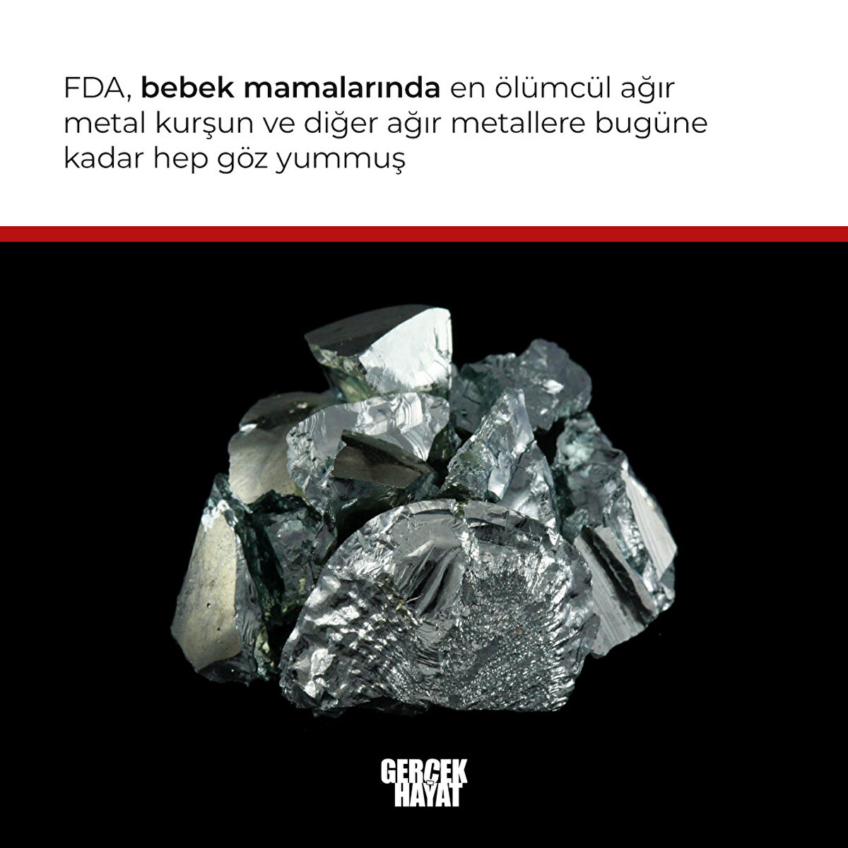 FDA, kurşun ve diğer ağır metallere bugüne kadar hep göz yummuş