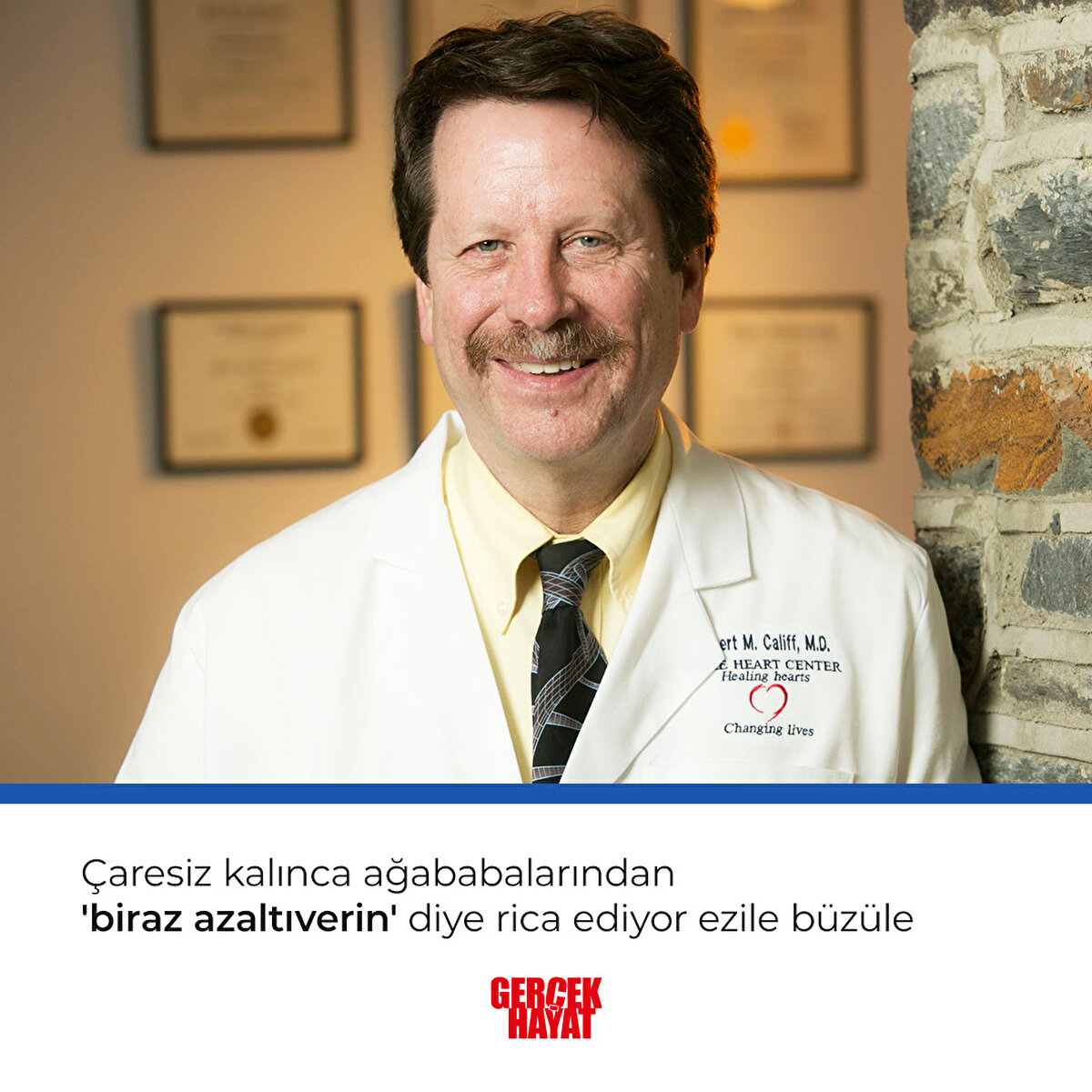 “Biraz azaltıverin” diye rica ediyor