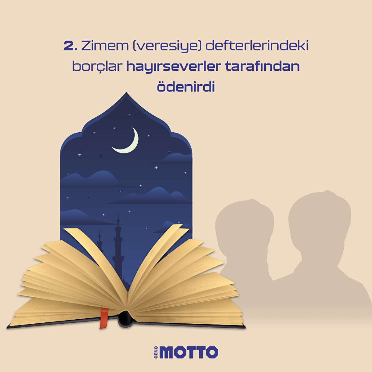 Zimem (veresiye) defterlerindeki borçlar hayırseverler tarafından ödenirdi