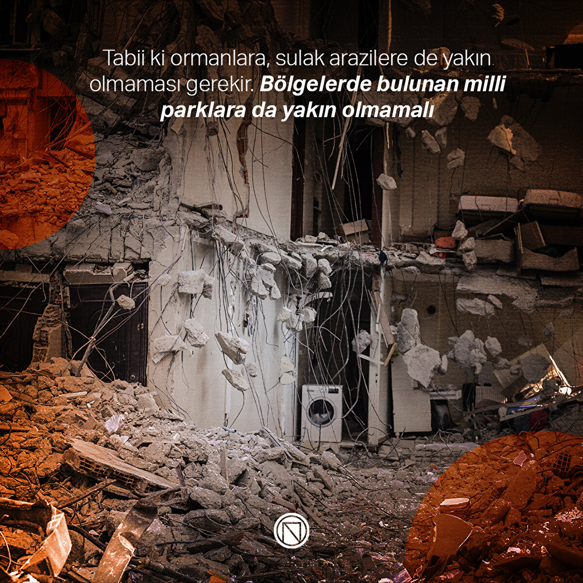 Tabii ki ormanlara, sulak arazilere de yakın olmaması gerekir. Bölgelerde bulunan milli parklara da yakın olmamalı