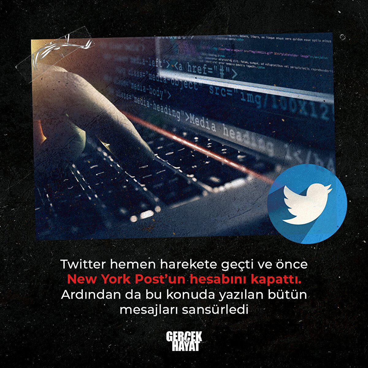 Twitter hemen harekete geçti ve önce New York Post’un hesabını kapattı