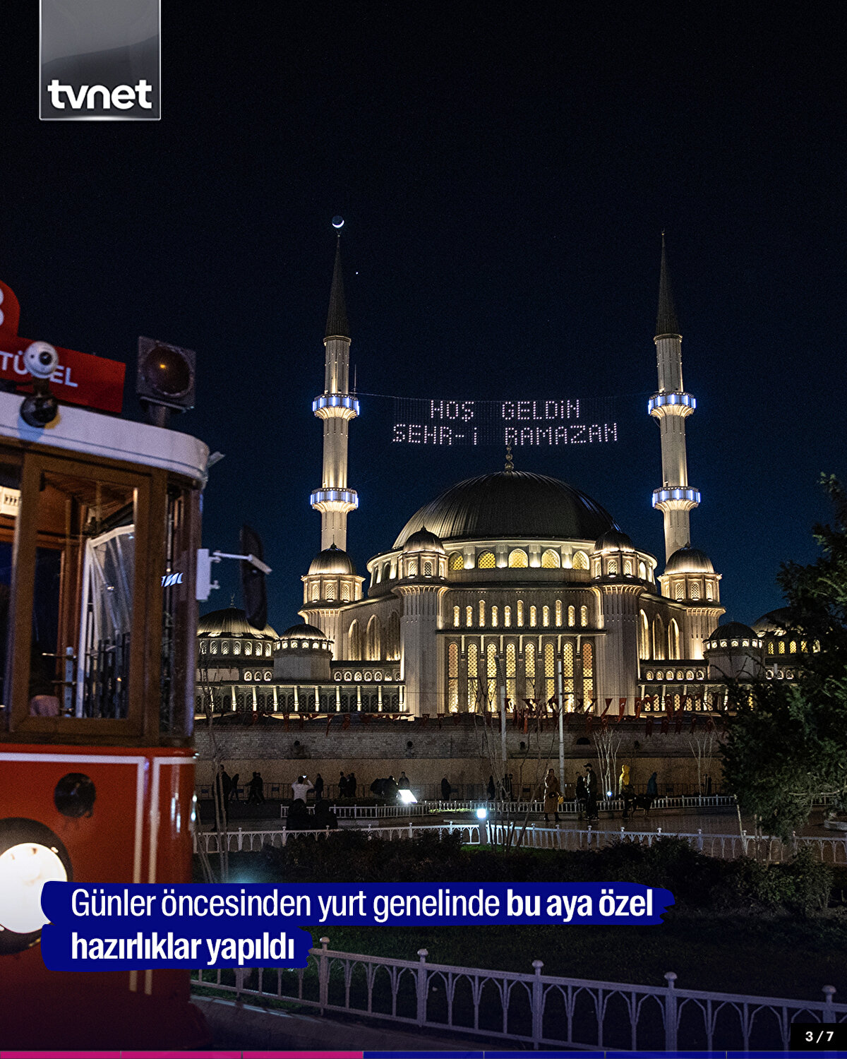 Günler öncesinden yurt genelinde bu aya özel hazırlıklar yapıldı