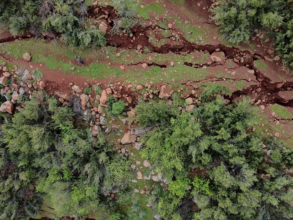 "Arazilerimizin içerisinde bazı bölgelerde obruk gibi oyuklar oluştu. Tarlalarımızın yapısının bozulmasına neden oldu. İki mahallemizde (Söğüt ve Hacılar mahalleleri) can kaybımız ve yıkım çok oldu. Aslında burada etüt çalışması yapılmıştı. 8-10 metreden sonra komple kaya, bazalt taşı. Böyle olduğu halde neden bu kadar etkilendi anlam veremedik. Felaketin büyüklüğü bazalt taşını ya da kayayı dinlemedi."<br>