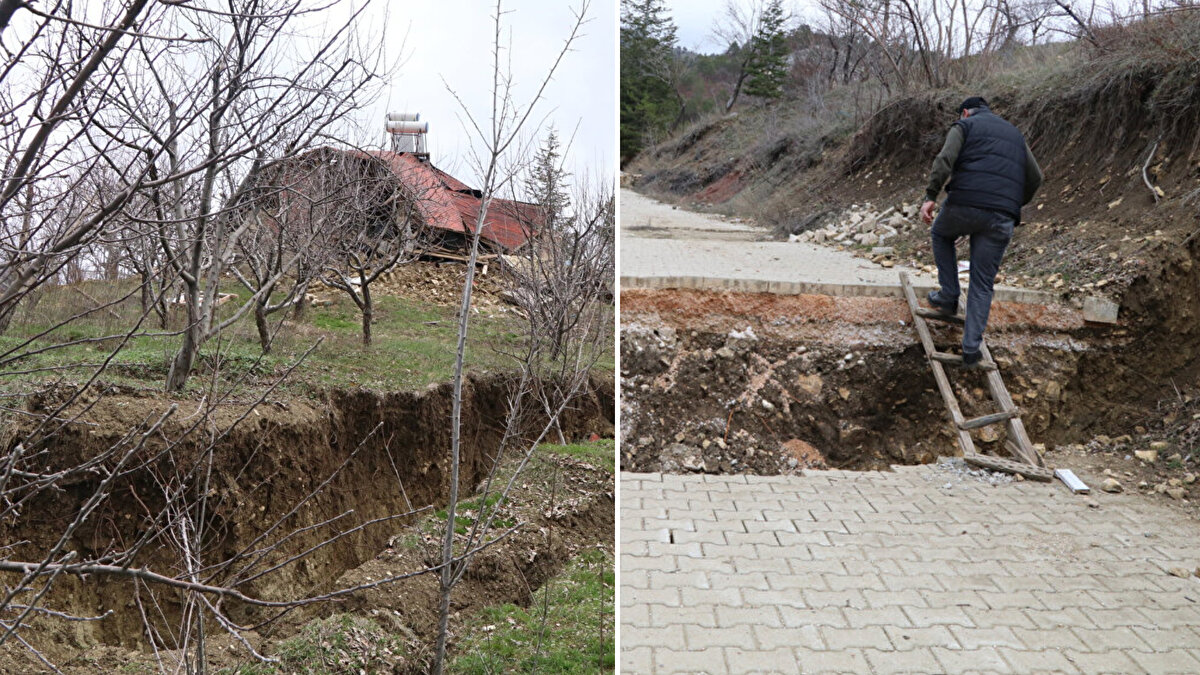 Pazarcık ve Elbistan merkezli 7,7 ve 7,6 büyüklüğündeki depremlerin ardından 28 hanenin bulunduğu Göksun ilçesinin Salyan Mahallesi de ağır hasar aldı.