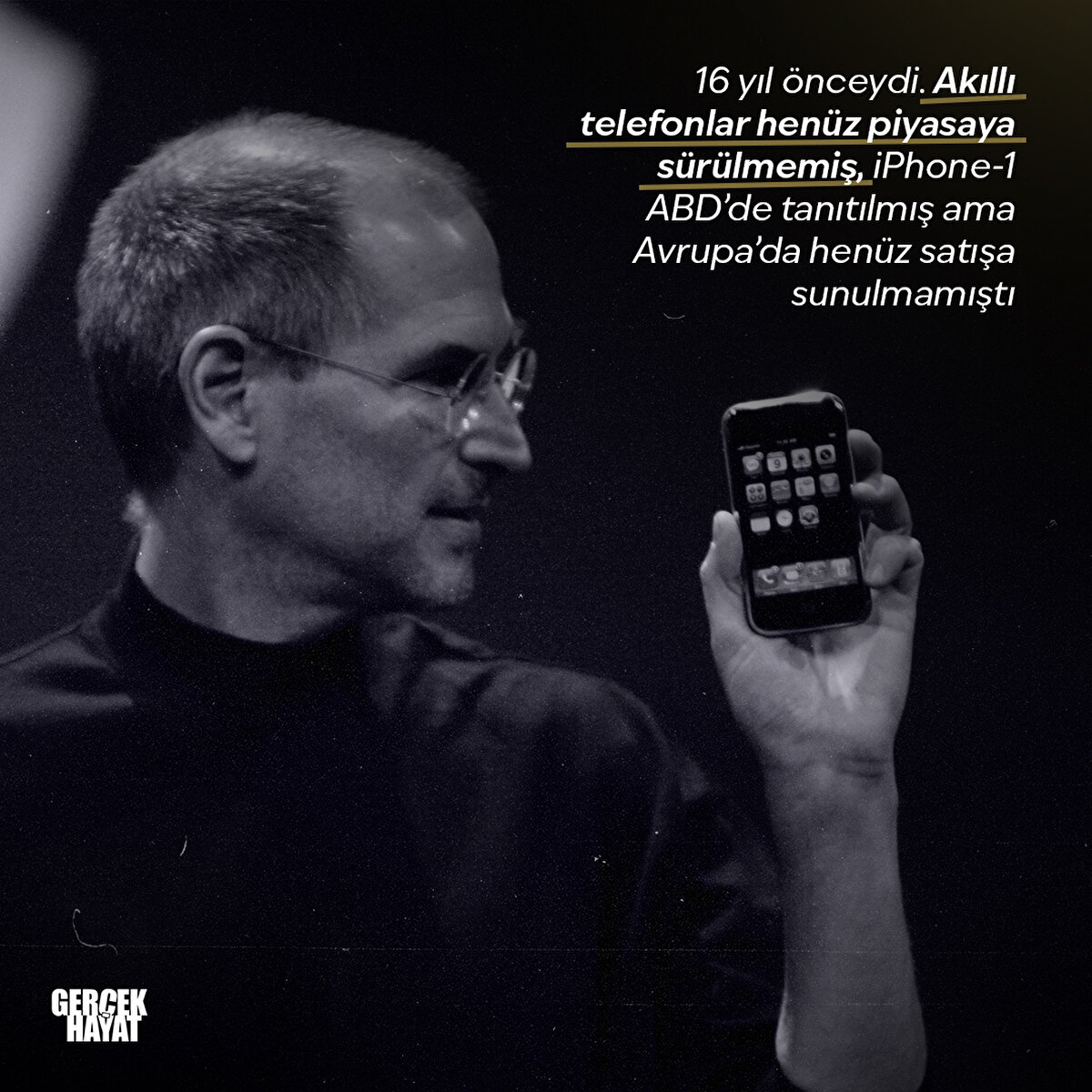 iPhone-1 ABD’de tanıtılmış ama Avrupa’da henüz satışa sunulmamıştı