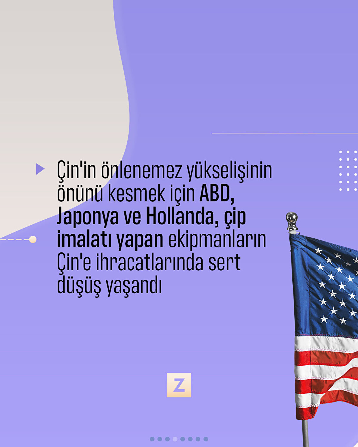 Çin'in önlenemez yükselişinin önünü kesmek için ABD, Japonya ve Hollanda, çip imalatı yapan ekipmanların Çin'e ihracatlarında sert düşüş yaşandı
