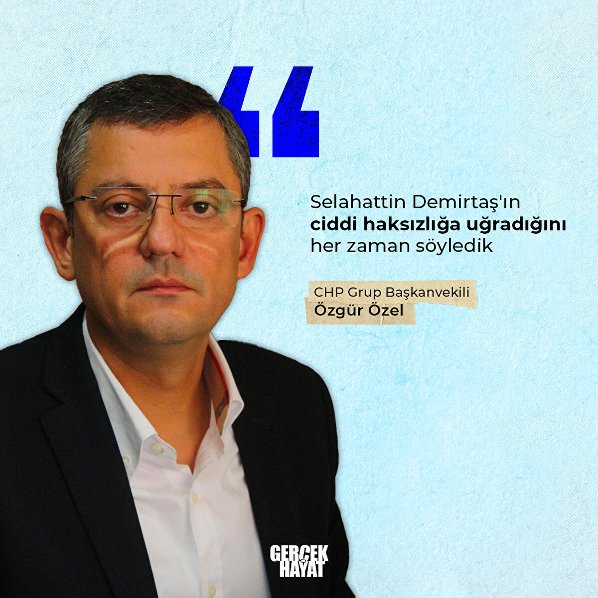 CHP Grup Başkanvekili Özgür Özel