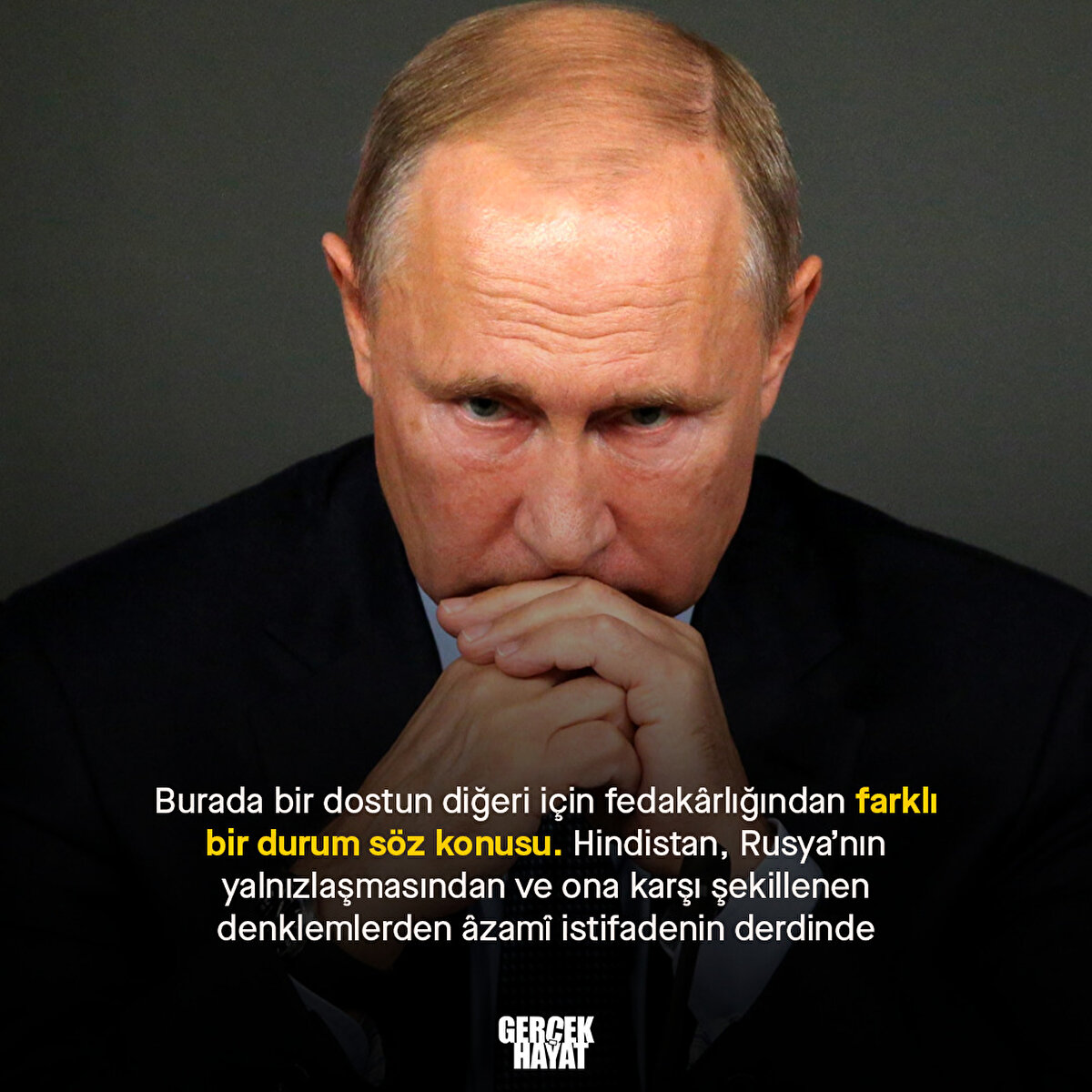 Hindistan, Rusya’nın yalnızlaşmasından ve ona karşı şekillenen denklemlerden âzamî istifadenin derdinde