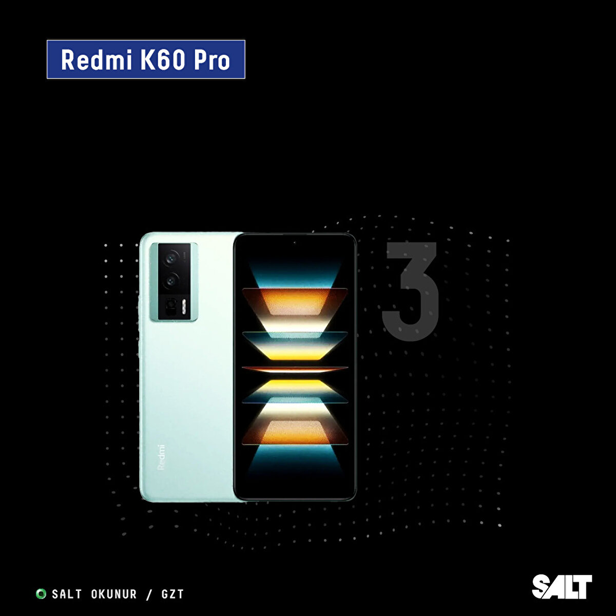 3. Redmi K60 Pro 