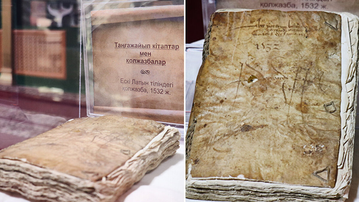 İnsan sırt derisiyle kaplı, 1532 yılında eski Latinceyle yazılmış 330 sayfalık eserin ancak 10 sayfası okunabildi.