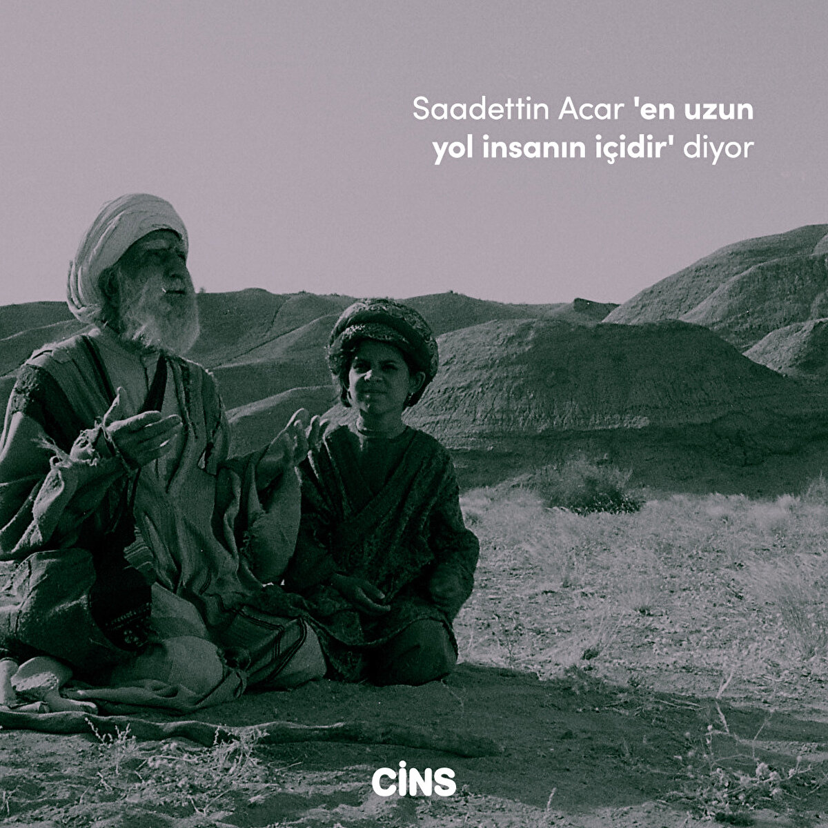 Saadettin Acar 'en uzun yol insanın içidir' diyor 