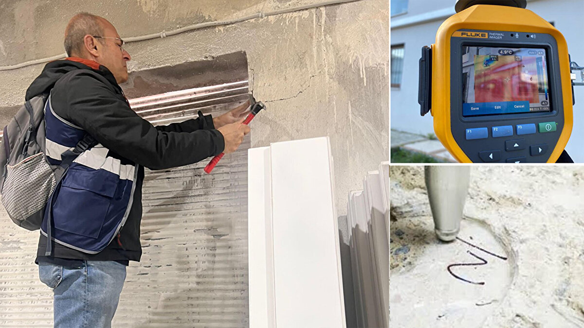 İzmir'de 40 yıldır inşaat mühendisi olarak görev yapan ve afet bölgelerinde çalışan Ali Güngör, 6 Şubat 2022 tarihinde meydana gelen Kahramanmaraş merkezli depremlerin ardından İnşaat Mühendisleri Odası'na bağlı beşinci ekip olarak Hatay Dörtyol'a gittiklerini anlattı. Bölgede 18 mühendis ve 16 mimar olarak çalışma yaptıklarını ve 9 günün ardından döndüklerini kaydeden Güngör, deprem nedeniyle evlerini terk eden vatandaşların, yıkılmamış ama hasar almış binalara tekrar girebilmeleri için çalıştıklarını söyledi.