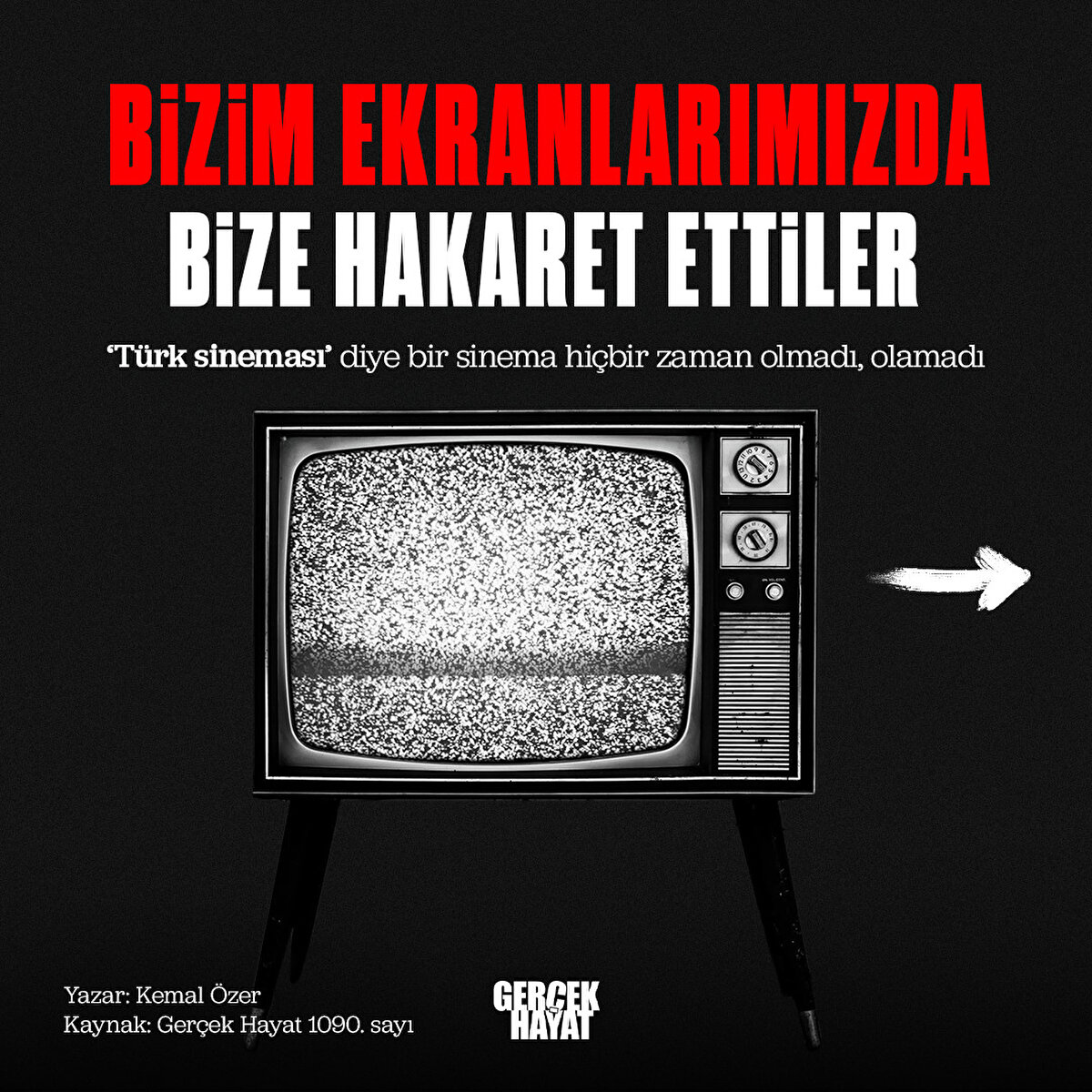 ‘Türk sineması’ diye bir sinema hiçbir zaman olmadı, olamadı