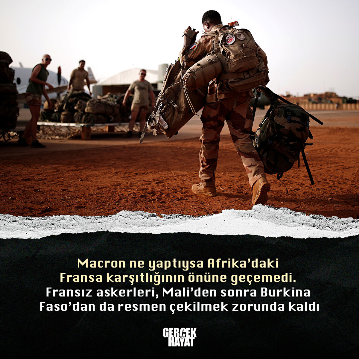  Fransız askerleri, Mali’den sonra Burkina Faso’dan da resmen çekilmek zorunda kaldı