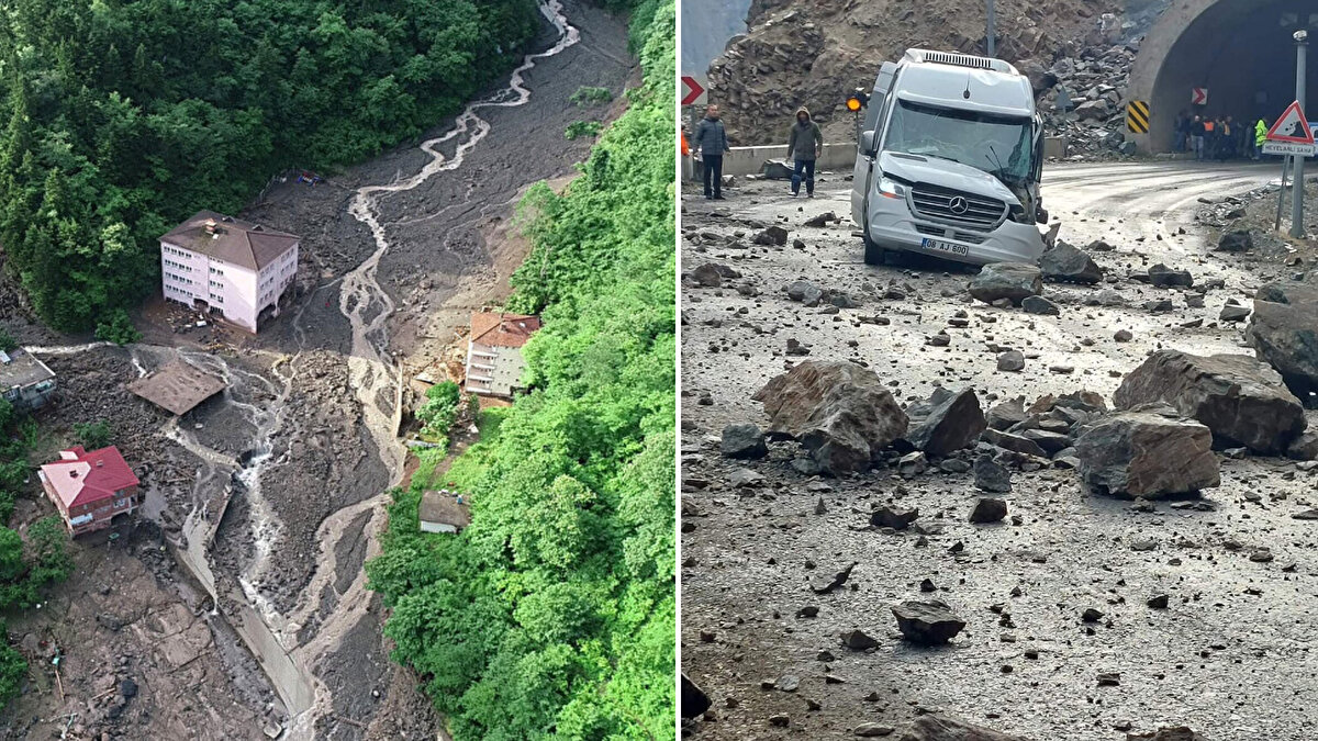 Küresel iklim değişikliğinin etkileriyle görülen ani lokal ve şiddetli yağışların, can ve mal kayıplarıyla sonuçlanan sel ve heyelanlara yol açtığı Doğu Karadeniz Bölgesi'nin yüksek kesimlerinde, son aylarda kar etkili oldu.  