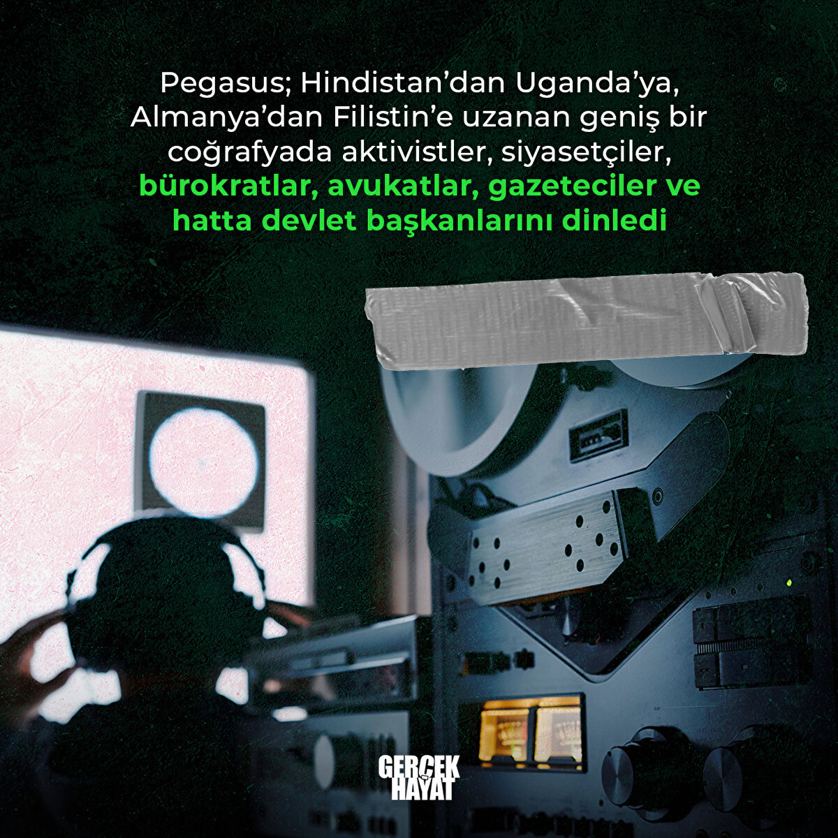 Pegasus; aktivistler, siyasetçiler, bürokratlar, avukatlar, gazeteciler ve hatta devlet başkanlarını dinledi