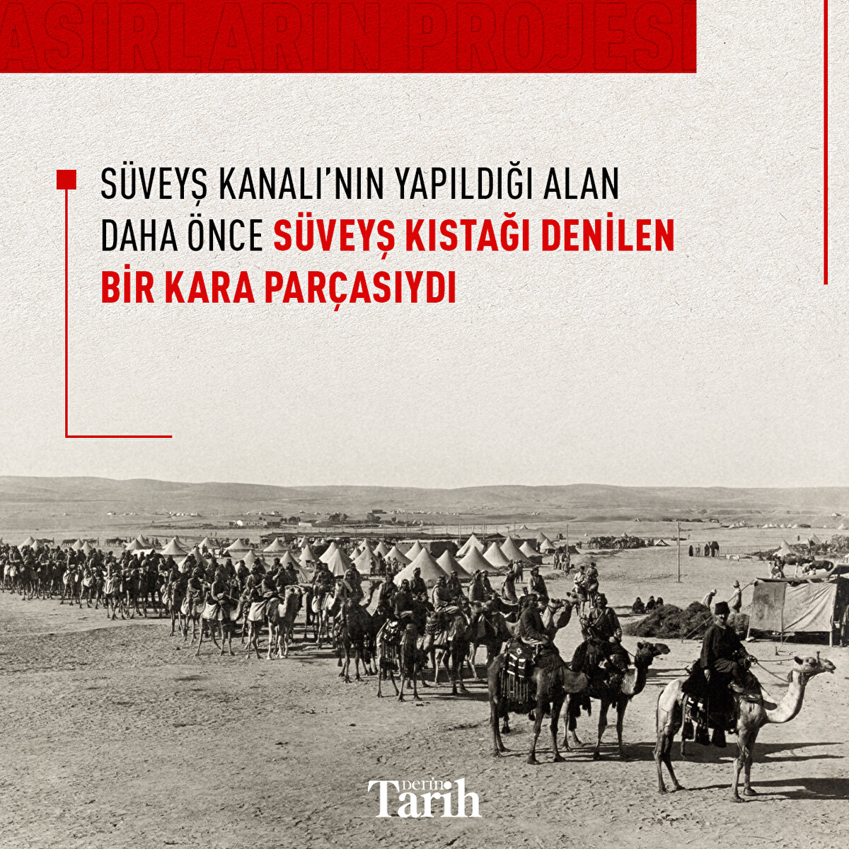 Süveyş Kanalı’nın yapıldığı alan daha önce Süveyş Kıstağı denilen bir kara parçasıydı