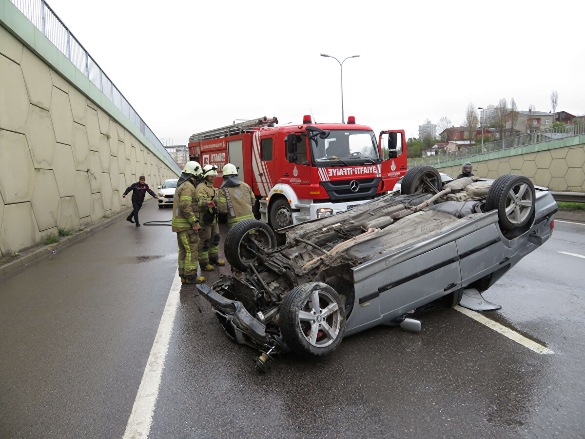 Polisin kaza ile ilgili soruşturması devam ediyor.