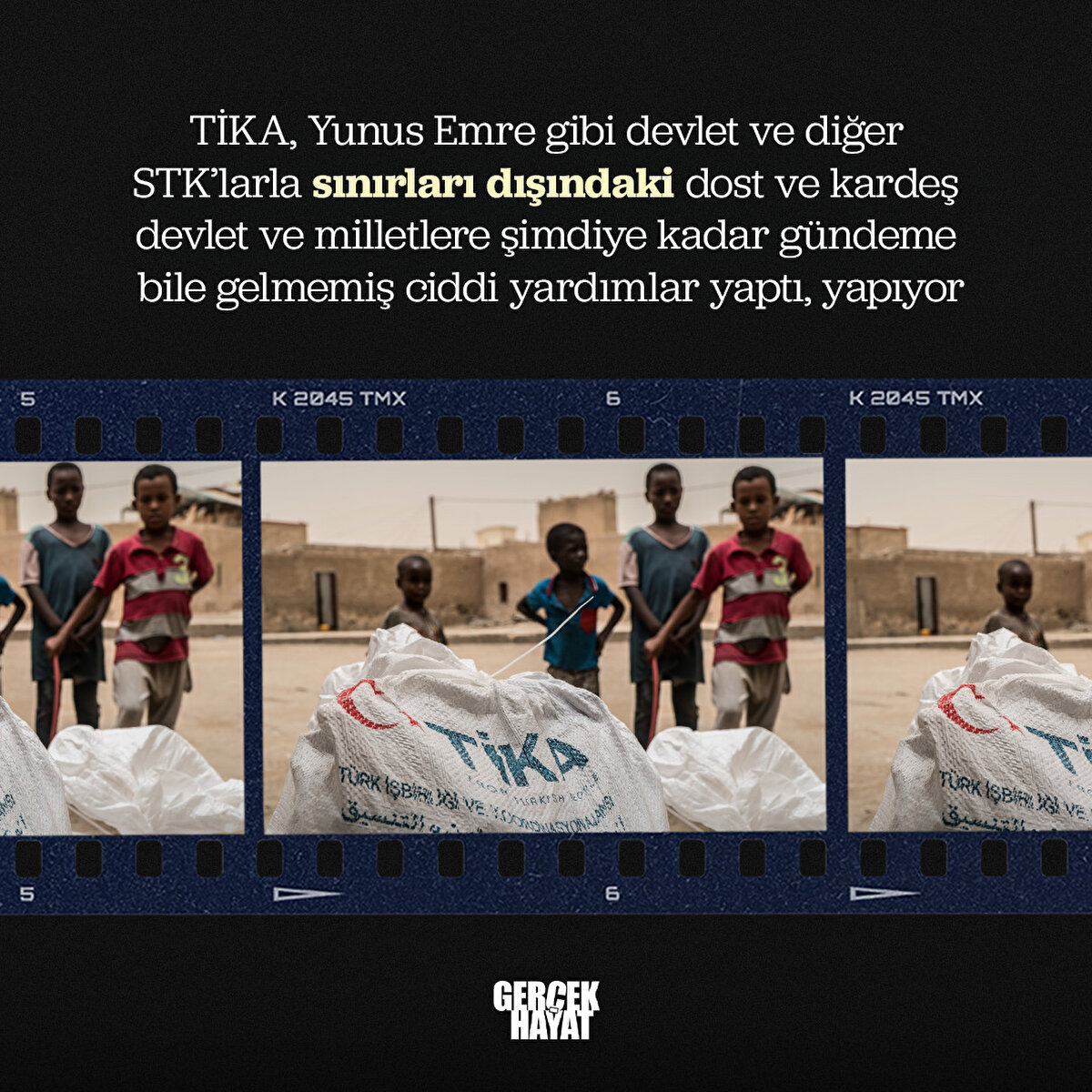 Dost ve kardeş devlet ve milletlere şimdiye kadar gündeme bile gelmemiş ciddi yardımlar yaptı, yapıyor