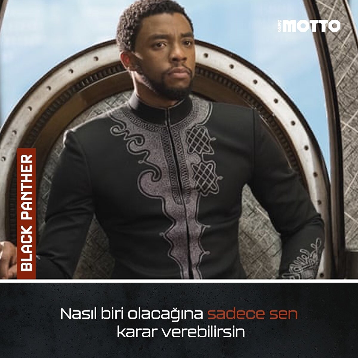 Nasıl biri olacağına sadece sen karar verebilirsin