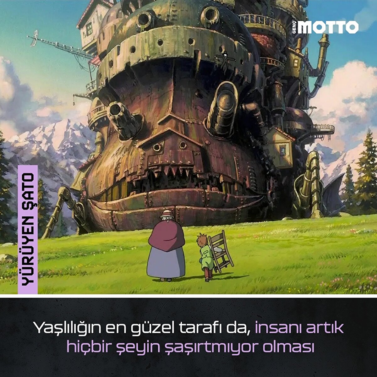 Yaşlılığın en güzel tarafı da, insanı artık hiçbir şeyin şaşırtmıyor olması