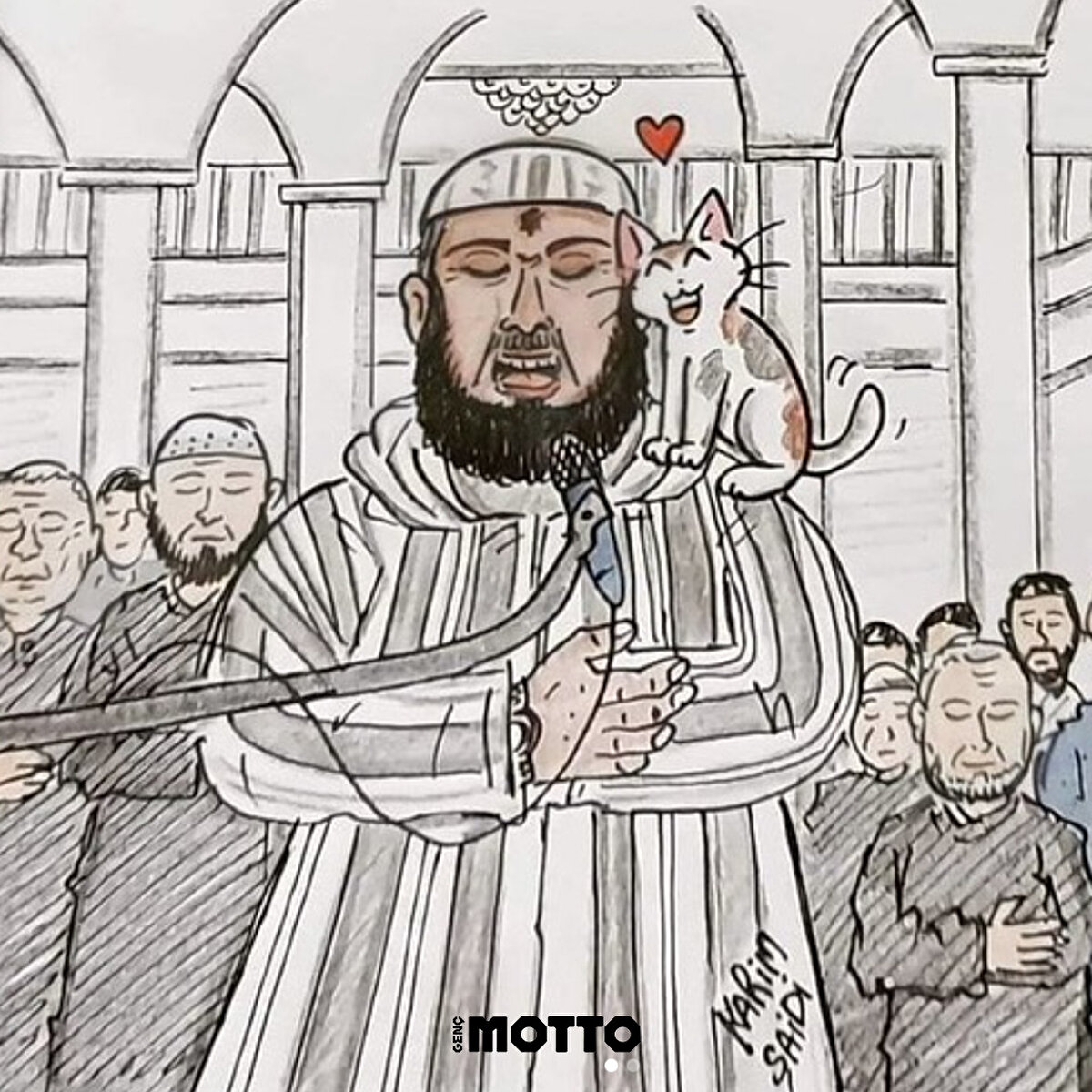 Çizim: Karim Saidi 🎨