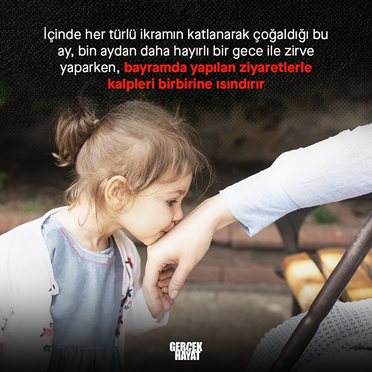 Bayramda yapılan ziyaretlerle kalpleri birbirine ısındırır