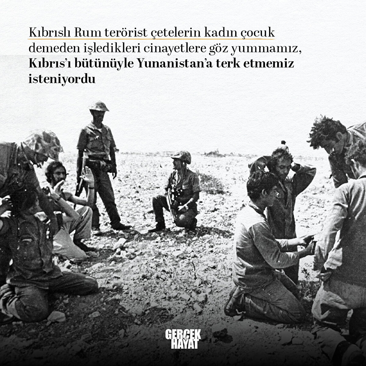 Kıbrıs’ı bütünüyle Yunanistan’a terk etmemiz isteniyordu