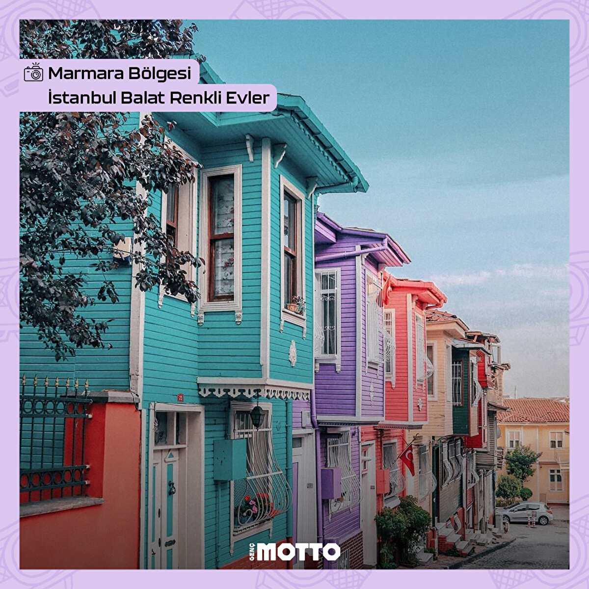 İstanbul, Balat Renkli Evler