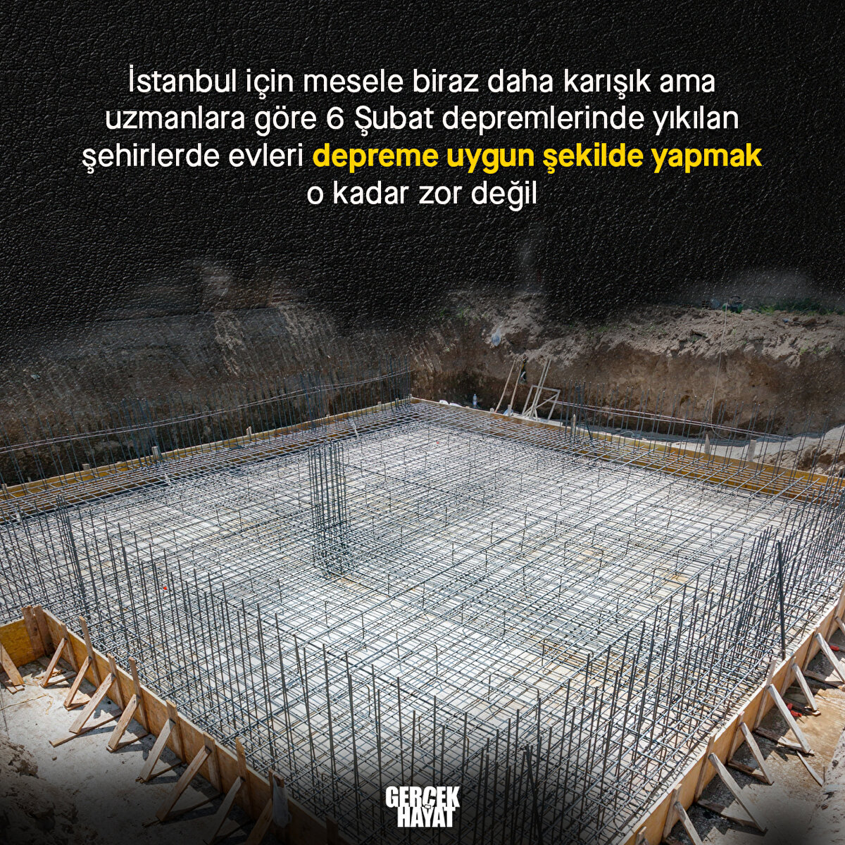 Yıkılan şehirlerde evleri depreme uygun şekilde yapmak o kadar zor değil