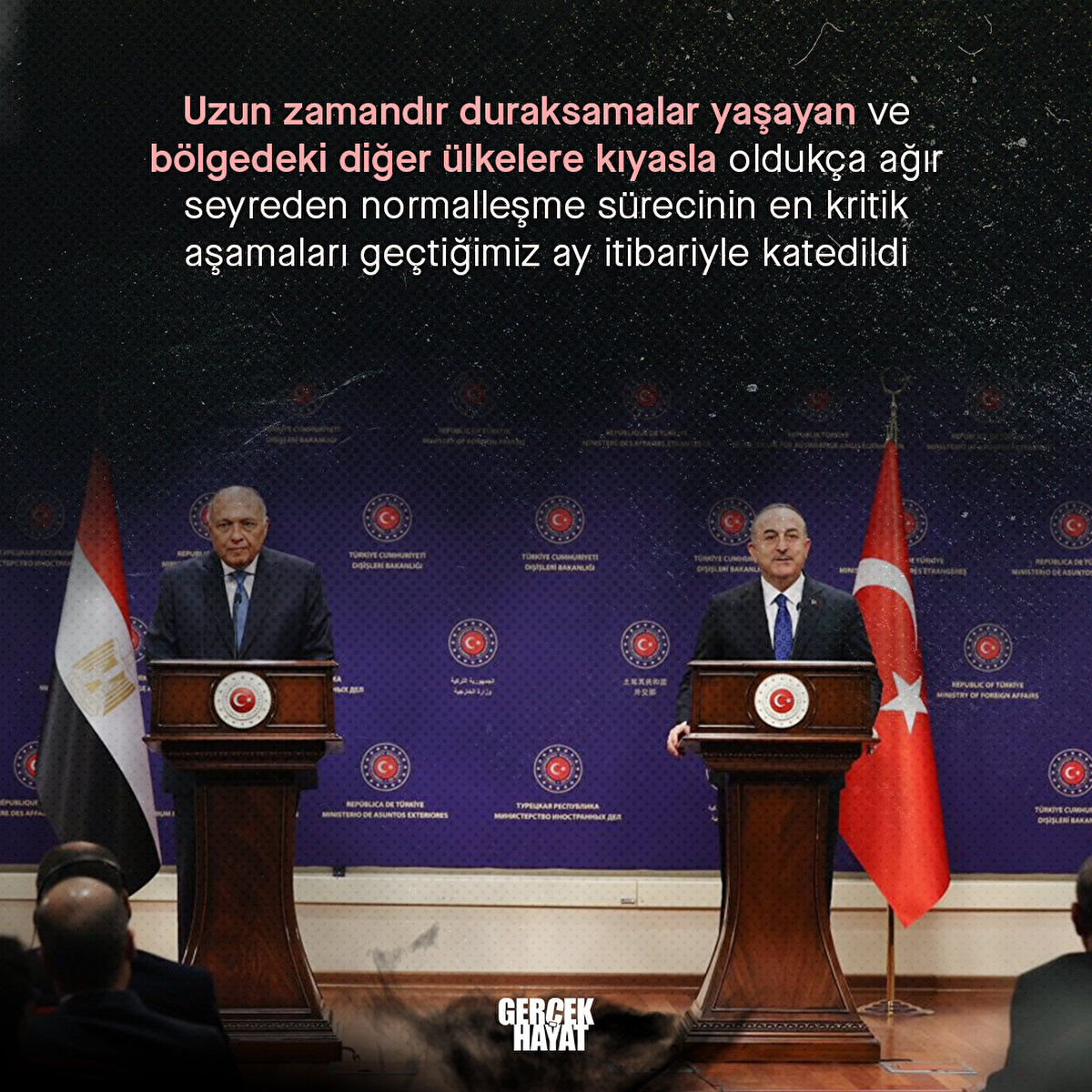 Normalleşme sürecinin en kritik aşamaları geçtiğimiz ay itibariyle katedildi