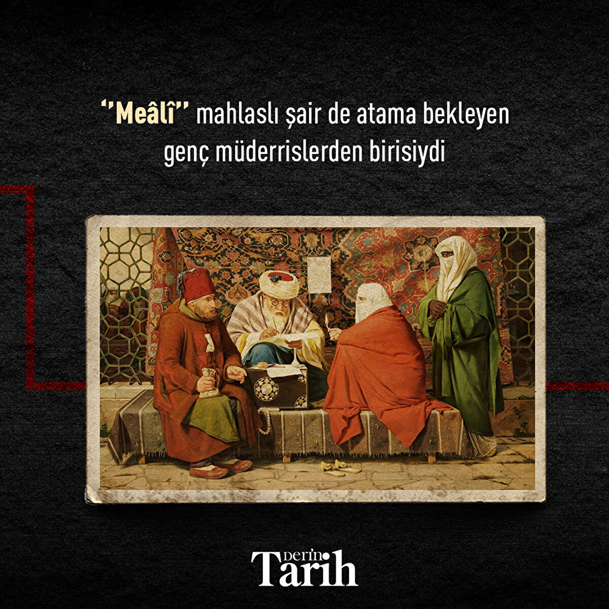 ‘’Me&#226;l&#238;’’ mahlaslı şair de atama bekleyen gen&#231; m&#252;derrislerden birisiydi