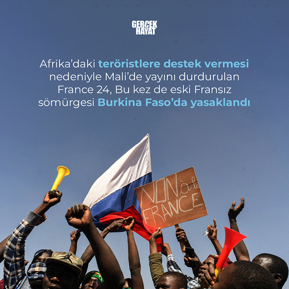 France 24, Bu kez de eski Fransız sömürgesi Burkina Faso’da yasaklandı