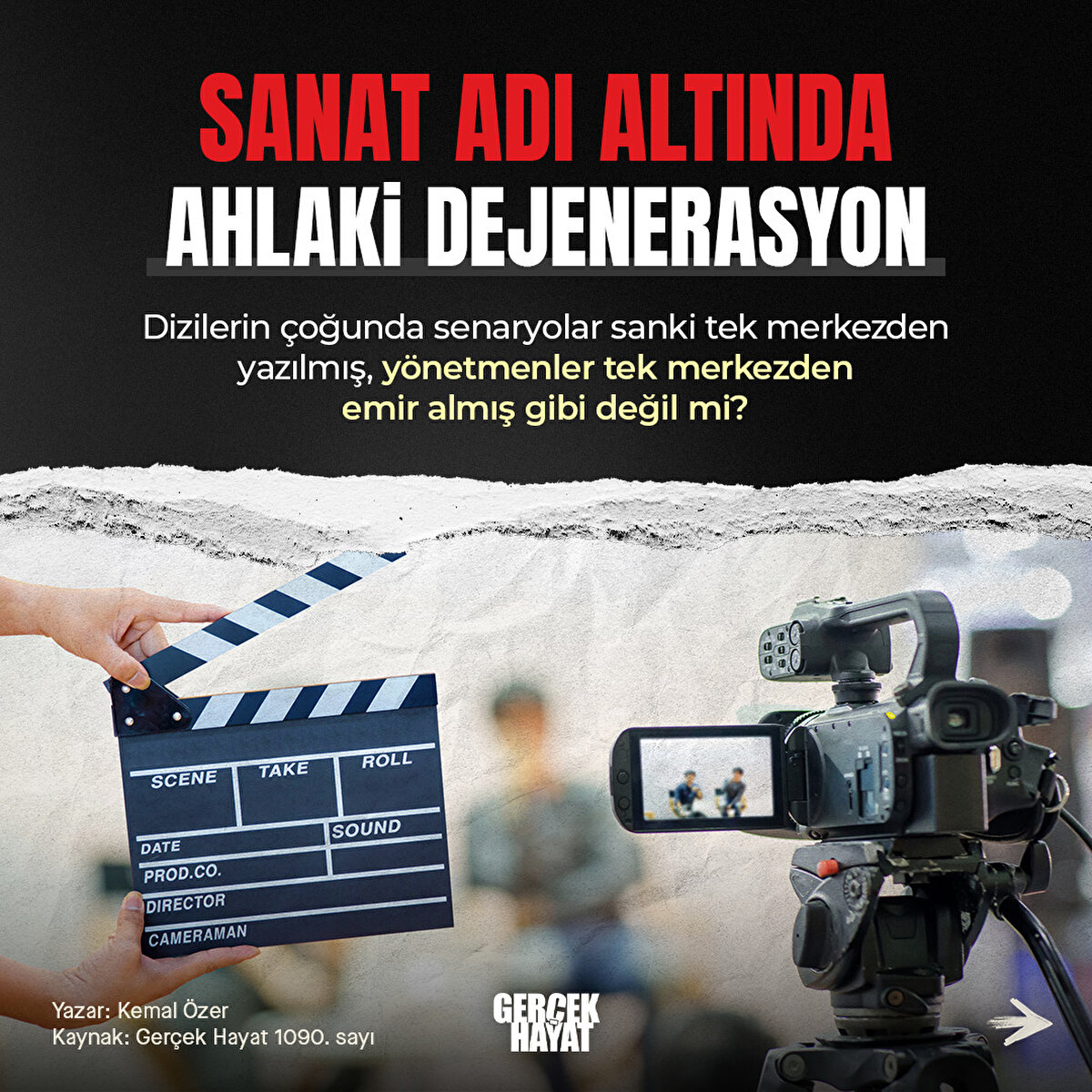 Dizilerin çoğunda senaryolar sanki tek merkezden yazılmış gibi değil mi?