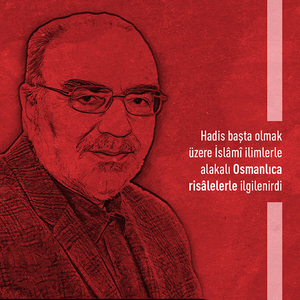 Hadis başta olmak üzere İslâmî ilimlerle alakalı Osmanlıca risâlelerle ilgilenirdi