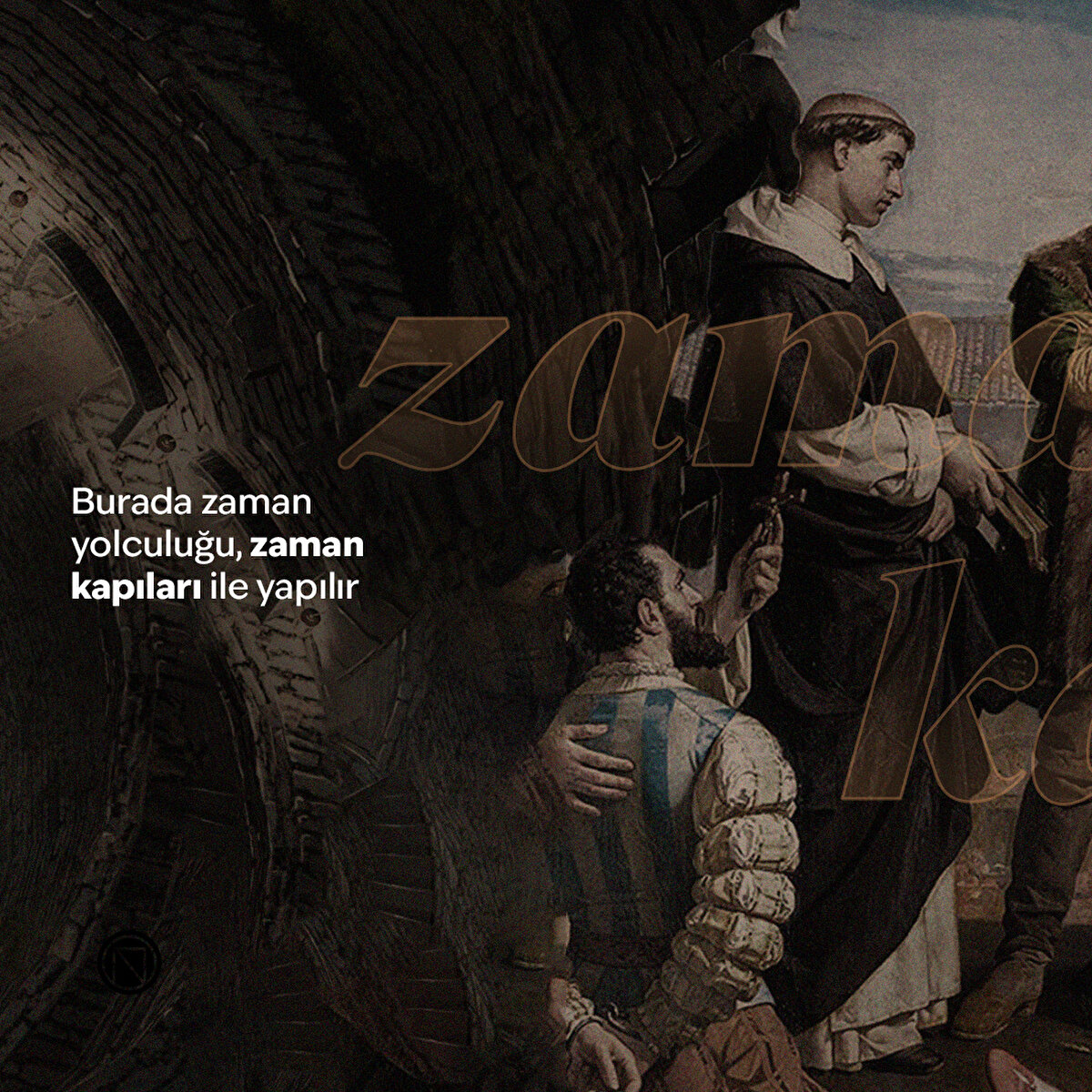 Burada zaman yolculuğu, zaman kapıları ile yapılır