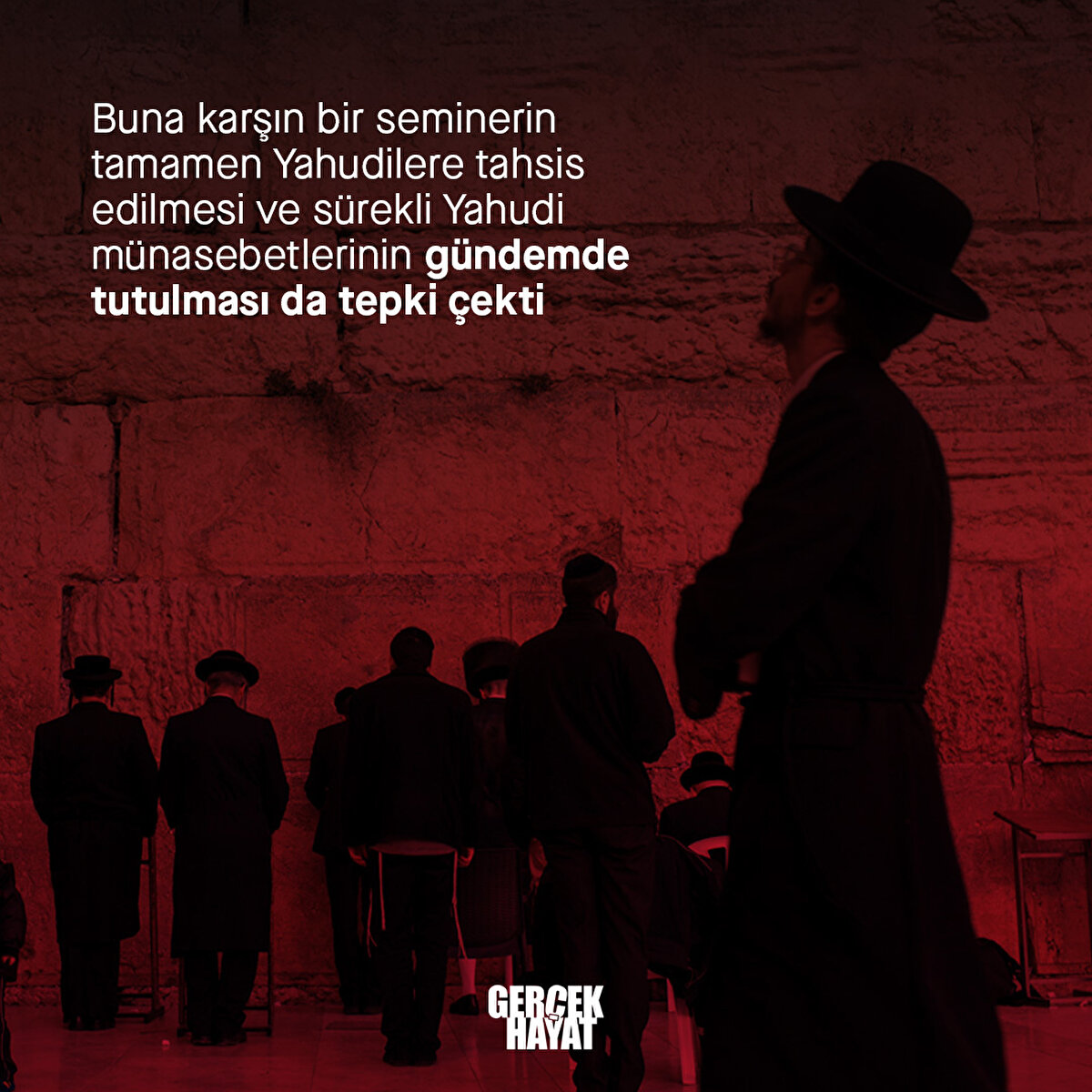 Sürekli Yahudi münasebetlerinin gündemde tutulması tepki çekti