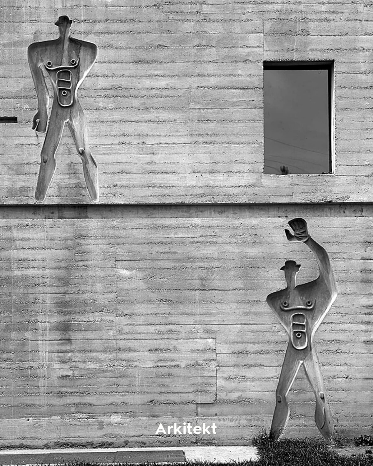 Ле Корбюзье скульптура в архитектуре